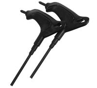 ibasenice Clé à Poignée en T 2pcs pour Skateboard et Patins Inline, Outil Multifonctionnel Portable en PVC pour Remplacement de Roues et Entretien Facile