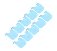 ibasenice Clips de Cage à Lapin 10pcs Clips pour Cage à Lapin à Boucle Latérale Fixe PP pour Clôture et Parc à Cage, Sécurisée, Facile à Retirer, 2.44X2.20X0.39In