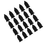 ibasenice Clous de Réparation et Caoutchouc Réparation Rapide et Solide sous Vide, 20pcs pour Pneus de Moto Électrique pour Terrains Tout-