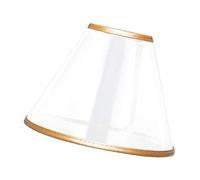 ibasenice Collerette Transparente Réglable Morsure et Léchage pour Chat et Chien Collier de Récupération Confortable PVC Respirant Protection Post Opératoire