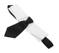 ibasenice Collier De Chien De Style Britannique Colliers De Chiens Cravate Nom Cols De Chien Attacher Un Chien Chiots Animal De Compagnie Cou Races Soie Coton Black
