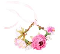 ibasenice Collier Fleuri pour Chat Collier Décoratif pour Chien et Chaton Couronne de Fleurs Confortable