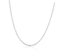 ibasenice Collier Pendentif Chaîne Ajustable Or Carats Maille Câble Ronde Fermoir Ressort