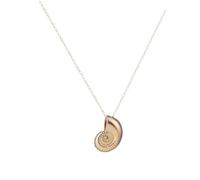 ibasenice Collier Pendentif Escargot De Mer Doré Plage Élégant En Alliage Inoxydable Léger Femme Quotidien Vacances Petit Design Délicat