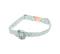 ibasenice Collier pour Animaux de Compagnie Rose Chiot Petit Floral Colliers de Chien pour Grands Chiens Collier pour Chiens Collier décoratif Cols de Chien Sangle Collier de Chien Pur Coton