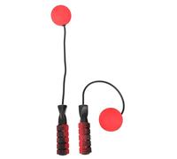 ibasenice Corde à sans Fil Professionnelle avec Balle Lestée Corde de Fitness Portable pour Femmes et Maison et Compacte
