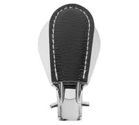 ibasenice Corne de Chaussure Inox Pliable Portable avec Poignée Longue Chausse-pied Compact pour Seniors et Usage Quotidien avec Housse de Protection PU