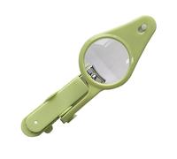 ibasenice Coupe-ongles Pour Bébé Lampe Et Loupe, Outil Sécurisé En Métal Antirouille, Vert, Soin Des Ongles Pour Nourrissons Et Garçon Et Filles, Protection Des Ongles Sensibles,