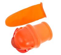 ibasenice Coupeur de Pouce Jardinage Silicone Lame Plate Améliorée, Manchons de Protection, Grand Format - pour Cueillir Légumes et Fruits comme Poivrons, Fraises, Raisins, Haricots