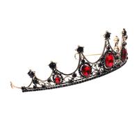 ibasenice Couronne de Mariée Élégante Décoration de Tête Raffinée en Alliage Style Baroque Accessoire Noble pour Fêtes et Anniversaires pour Femme
