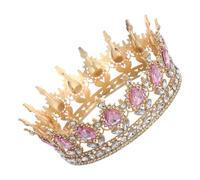 ibasenice Couronne Pour Filles -tête De Princesse Avec Accessoire Pour Cheveux De Mariage Couronne De Costume De Reine Pour Fête Anniversaire