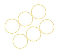 ibasenice Courroies Robustes Accessoires de Rechange Indispensables Lot de 6 en Plastique Orange Faciles à Nettoyer pour Machine à Barbe à Papa Adaptées aux Cafés et Restaurants