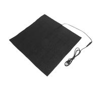 ibasenice Coussin Chauffant pour Animaux De Compagnie Chaleur Chiens Reptile Gecko à Crête Substrat De Gecko Léopard Animal De Compagnie Accessoires Chauffé Black Chiffon
