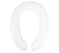 ibasenice Coussin de Siège de Toilette Rembourré en PVC Blanc Motif Grenouille, Housse de Coussin Antidérapante pour Garçon et Filles Garçons Filles, Réutilisable et Confortable, Accessoire
