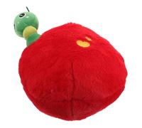 ibasenice Coussin Peluche Fruit Pomme Créative Coussin Décoratif Souple et Réaliste pour Garçon Fille et Adultes Oreiller Doux et Confortable pour Chaise Lit