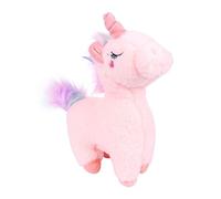 ibasenice Coussin Peluche Licorne Rose Jouet Coton Doux Lavable pour Garçon Fille Et Décoration De Canapé Peluche Idéale pour Garçons Et Filles