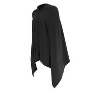 ibasenice Couverture Allaitement Maman Coton Doux Châle Allaitement Respirant Multifonctionnel Pour Allaiter Toute Intimité Poncho Nursing Cover Pratique