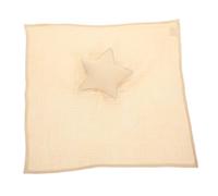 ibasenice Couverture de Sécurité Né Douce et Résistante Serviette Réconfortante pour Garçon Fille Main Apaisant Étoile et Lune pour Câlins et Jeux