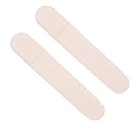 ibasenice Craie de Tailleur pour Tissu Blanc 2pcs, Crayon Couture Portable en Plastique Facile à Appliquer, Accessoire pour Travaux de Couture