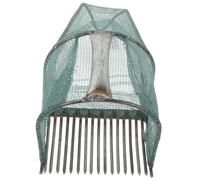 ibasenice Cueille-Baies Myrtilles Ergonomique avec Poignée - Outil Jardinage 16 Dents pour Récolte Rapide - Râteau Peigne Multi-Fruits Adapté Verger, Ferme, Usage Extérieur