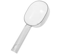 ibasenice Cuillère à Riz en Plastique Réutilisable Transparente, Cuillère Doseuse Multifonction pour Cuisson et Service, Adaptée aux Céréales et Pop-Corn