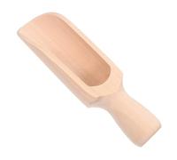 ibasenice Cuillères à Sel Pratiques en Bois de Hêtre Naturel, Cuillère Multifonction pour Thé et Poudre de Lait, Résistante et Finement Travaillée pour Cuisines Domestiques et Restaurants