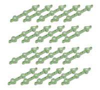 ibasenice D'aimants de Fixation Broches Magnétiques Résistantes et Finement Travaillées 20 Paires pour Ornement Vert en Plastique Aimant pour Décoration de Boutonnière DIY