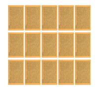ibasenice D'autocollants Créatifs en Papier avec Fonction de Comptage 30 Feuilles Autocollants Numéro de But pour Boîte à Économie pour Occasions Spéciales et