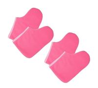 ibasenice de Paraffine Solide et Pratique pour Soins des Pieds 2 Paires de Paquet en Polyester pour Bain de Cire le Sommeil