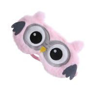 ibasenice De Sommeil Garçon Et Filles En Peluche Hibou Réglable Ailes, Couverture Yeux Doux, Bandeau Tissu Rose Clair Pour Dormir, Voyage Et Détente, Accès Repos Apaisant