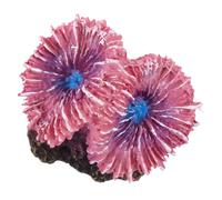 ibasenice Décor Aquarium Poissons Imitation Réaliste Ornement Récif pour Réservoir Décoration Naturelle Résistante et Légère Refuge pour Poissons Embellit et Renouvelle Paysage Aquatique