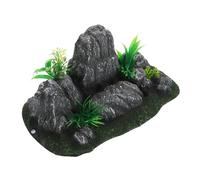 ibasenice Décoration Aquarium Réaliste Résine pour Poissons Et Crevettes Habitat Naturel sans Pollution Facile à Installer