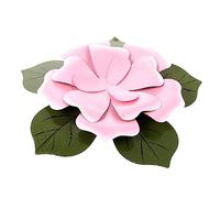 ibasenice Décoration Murale Fer Avec Fleurs Ornement Suspendu Pour Clôture Ou Porche Décoration De Jardin Forme De Rose