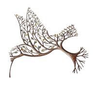 ibasenice Décoration Murale Hummingbird Art Mural Suspendu pour Maison et Jardin Ornementation Colorée