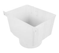 ibasenice Déviateur de Descente de Gouttière et Tuyau de Récupération d'Eau Pluviale en PVC 160 MM pour Collecte Extérieure Facile et Installation Rapide