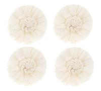 ibasenice Diffuseurs de Fleurs en Coton 4pcs pour Fête des Mères, Décoration Salon Diy, Désodorisant de Bureau Absorbant Huiles Essentielles, Élégant et Unique