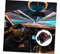 ibasenice Disjoncteur avec Couvercle Étanche Porte-fusible Réarmable Manuel pour Protection Circuit Voiture Inverseur et Amplificateur Dc