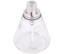 ibasenice Distributeur à Pompe en Verre 220ml pour Alcool, Portable et Pratique, pour Usage Extérieur et Domestique