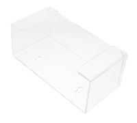 ibasenice Distributeur et Visibilité Facile Accès Rapide pour Masque Mural en Acrylique Boîte de Rangement Minimaliste pour Laboratoire ou Hôtel