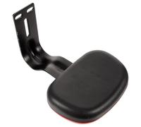 ibasenice Dossier Arrière Position de Conduite Ergonomique pour Vélo Électrique Coussin de Selle Confortable en Abs et Acier Style Soigné et Large Compatibilité