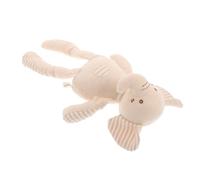 ibasenice Doudou Éléphant Coton Bio Douce Pour Garçon Fille Compagnon Apaisant Pour Sommeil Jouet Coton Sûr Et Confortable De Shower