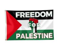 ibasenice Drapeau Palestinien Pliable Petit Drapeau De Pays En Polyester Décoration Extérieure Pays Décorations Ornements De Plein Air Décoration Décorations Polyester