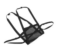 ibasenice Écharpe de Pesée pour Animaux Suspendue avec Sangles pour Veaux Agneaux Chèvres et Petits Animaux Harnais Noir pour Élevage et Toilettage