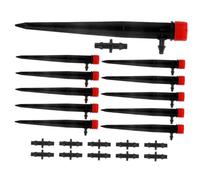 ibasenice Émetteurs Irrigation Goutte à Goutte Réglables à Degrés avec Arrosage Et Raccords Irrigation pour Jardinage