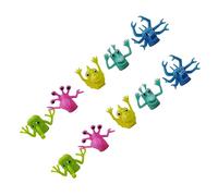 ibasenice Ensemble De 10 Marionnettes À Doigts Extraterrestres Uniques pour Raconter des Histoires