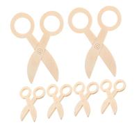 ibasenice Ensemble De 6 Ciseaux Éducatifs pour Garçons Et Filles Dâge Préscolaire Jouet Dentraînement À La Coordination Œil-Main Et À La Coupe Conception Sûre