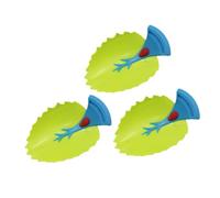 ibasenice Ensemble De Robinets En Forme De Feuille - 3 Pièces Poignée Dévier Pour Enfants Accessoires De Robinet Économie Deau Et Utilisation Facile