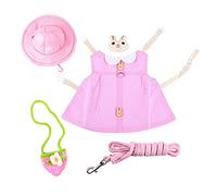 ibasenice Ensemble étiqueter Accessoires pour Animaux de Compagnie Lapins toilettage Rose Accessoires de Lapin vêtements pour Petit Chien vêtements pour Animaux de Compagnie Tricot