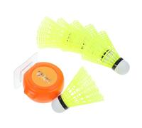 ibasenice Entraîneur de Badminton Portable avec Cordes Rétractables Ajustables Kit sans Raquette pour Joueur Unique Outil Pratique et pour Entraînement Tennis