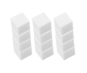 ibasenice Éponges à Carrées Blanches sans Désordre 100pcs en Mousse Application Précise Outil Simple pour Nail Art pour Manucure Française et Dégradés